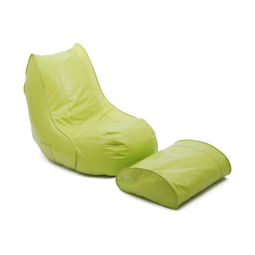 Chaise en sac en soie extérieure recouverte de PVC